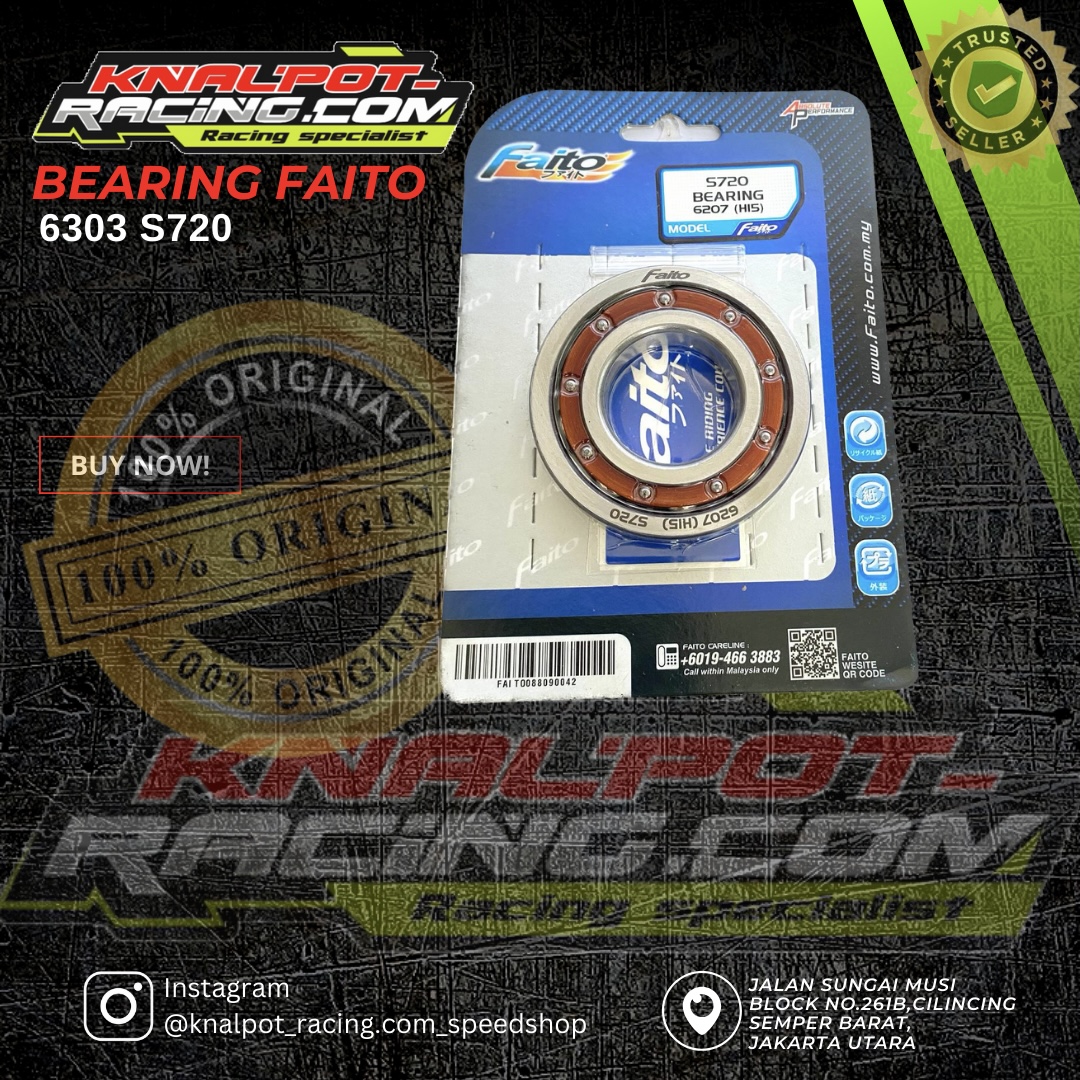 BEARING FAITO 6207 S720 (H15)